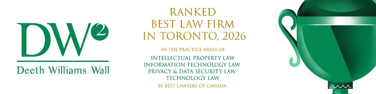 DWW Recognized as one of the Best Law Firms in Toronto by Best Lawyers 2026